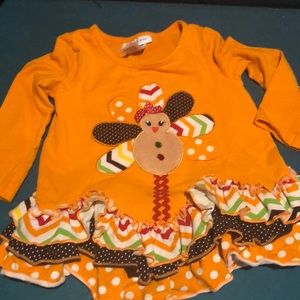 Cute girls 2t thanksgiving outfit